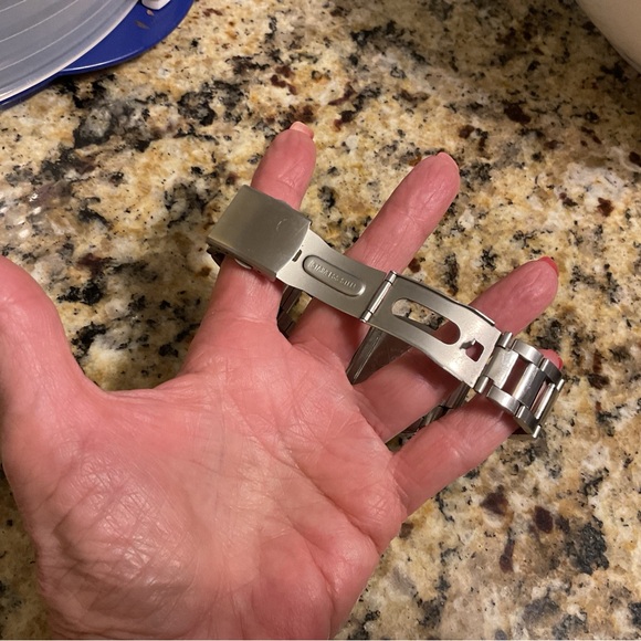 NEW WITHOUT TAGS MEN”S FIGARO MILANO STAINLESS STEEL QUARTS WATCH - Picture 12 of 12